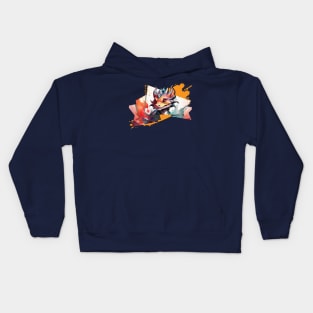 Reflection of a Dragon Kids Hoodie